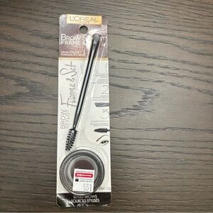 L'Oreal Brow Stylist Frame and Set 214 Warm Brunette Sealed